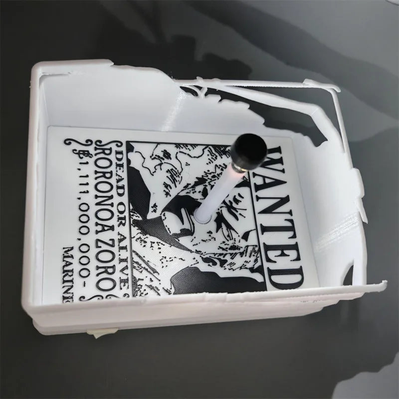 New Zoro Wall Lamp Figure Toy One Piece Anime Peripherals Kid The Phantom Thief Kaitou Kiddo Night Light Model Collection Toys