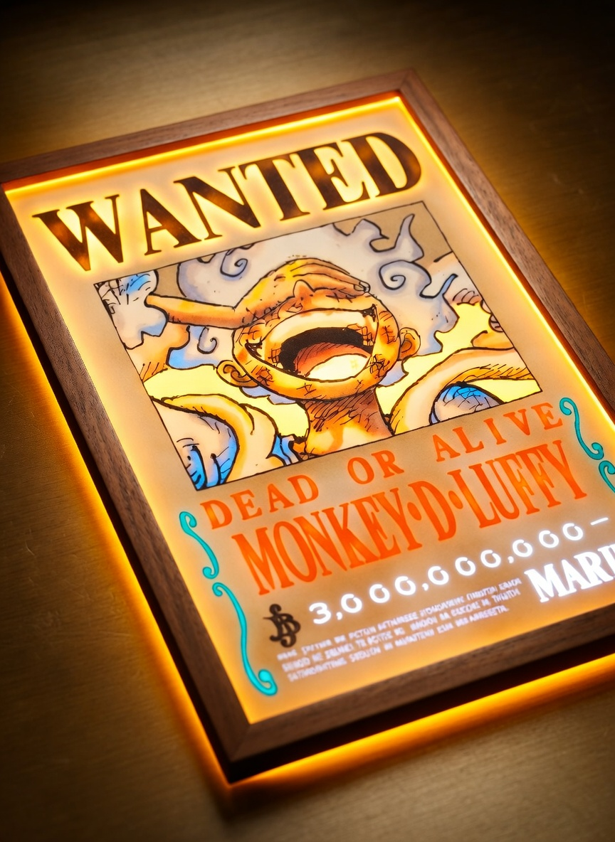 After — LED frame ON